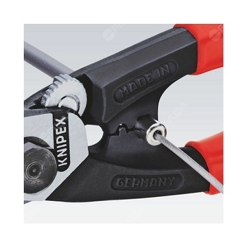 KNIPEX štípací kleště na drátěná lanka 190mm -  KNIPEX štípací kleště na drátěná lanka 190mm 9561190 f3