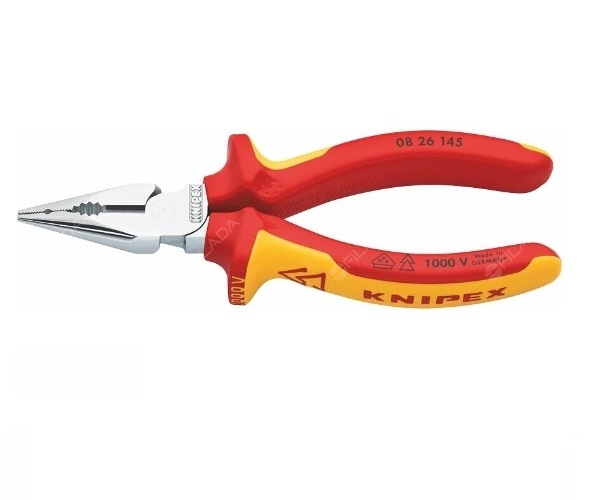 KNIPEX kleště kombinované ostré VDE 2K chrom 145mm 0826145