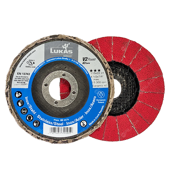 LUKAS lamelový kotouč V2POWER 115mm CERAMIC - LUKAS lamelový kotouč V2POWER 115mm CERAMIC