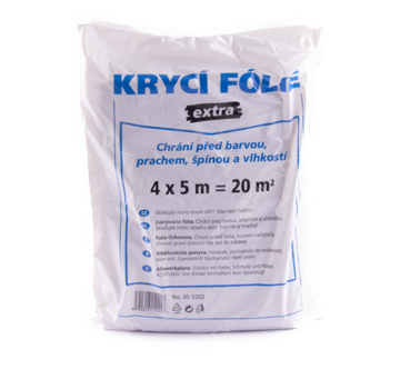Zakrývací fólie 30µm 4x5m 108272