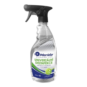 MERIDA univerzální dezinfekce na ruce a povrchy 500ml DUM109
