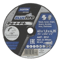 NORTON řezný kotouč BLUEfire 63x1,0x6 INOX 66252828238