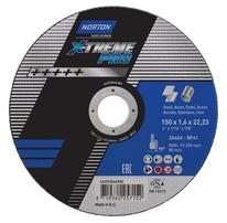 NORTON řezný kotouč X-TREME PRO 150x1,6x22 na ocel a nerez 66252846982