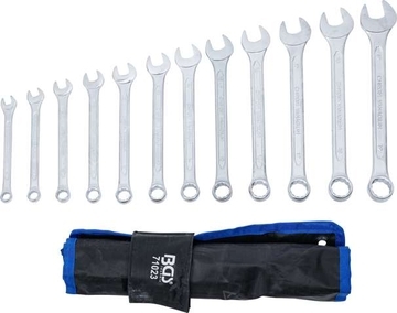 BGS sada očkoplochých klíčů CrV 8-19mm 12ks - BGS sada očkoplochých klíčů CrV 8-19mm 12ks BGS1071023