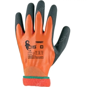 Rukavice YUNGAY zimní celomáčené-latex 3700091209
