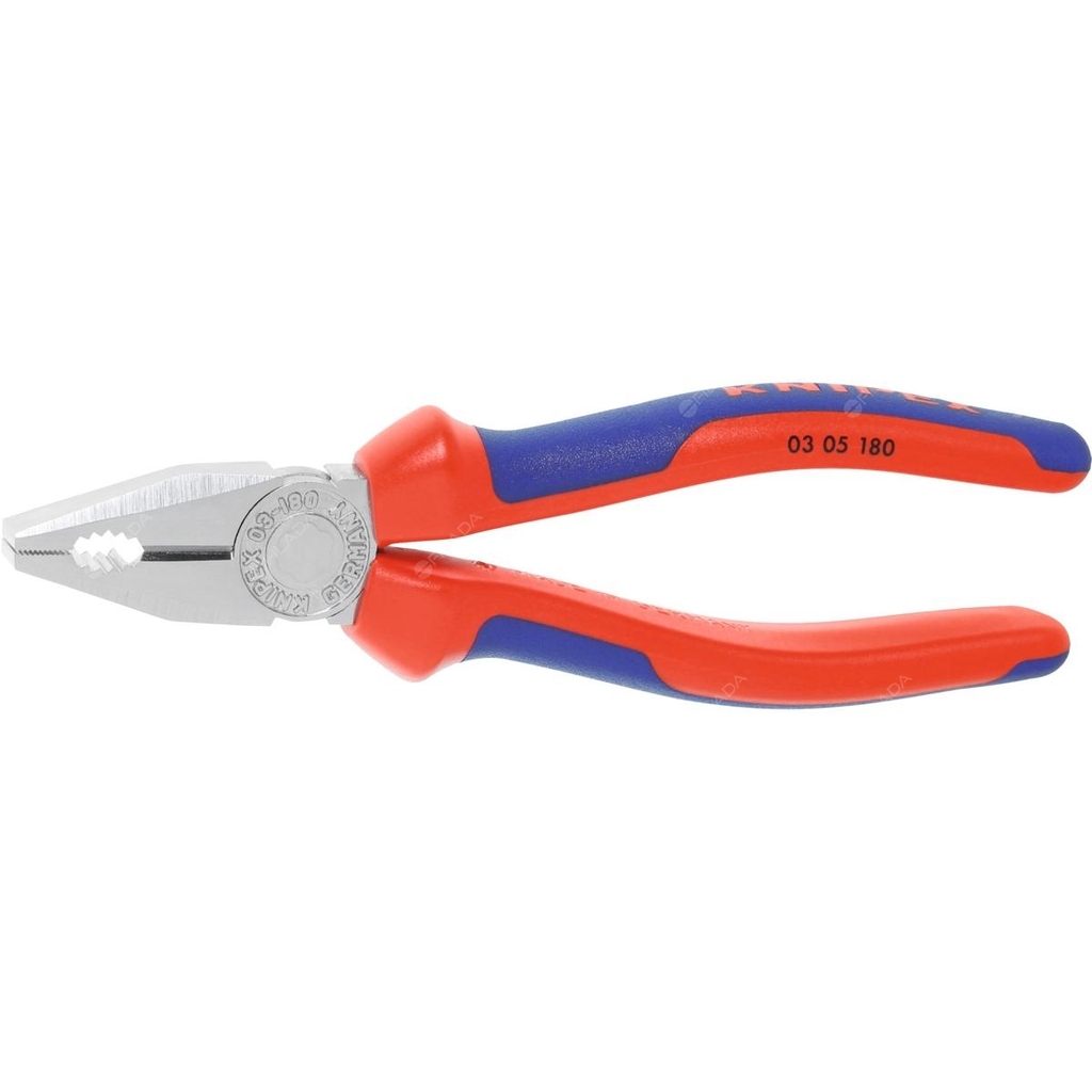 KNIPEX kleště kombinované chromované 2K-rukojeti 140mm - 0305140