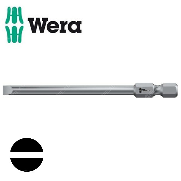 WERA bit 1/4'' plochý 4x0,8/89mm