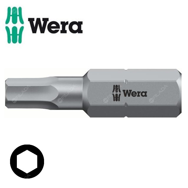 WERA bit 1/4'' Inbus H1,5/25mm