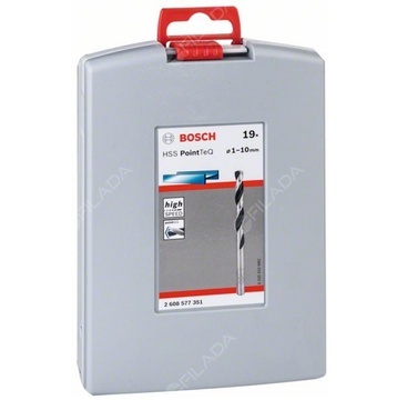 BOSCH sada vrtáků HSS 1-10/0,5mm 19ks