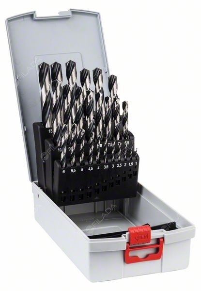 BOSCH sada vrtáků HSS 1-13/0,5mm 25ks - BOSCH sada vrtáků HSS 1-13/0,5mm 25ks 2608577352