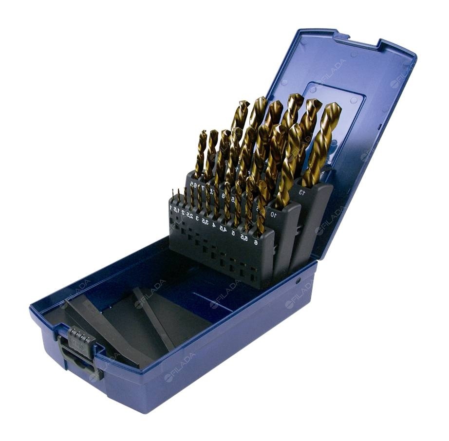 Sada vrtáků HSSCO na nerez 1-13/0,5mm 25ks - Sada vrtáků HSSCO na nerez 1-13/0,5mm 25ks 333857525.10
