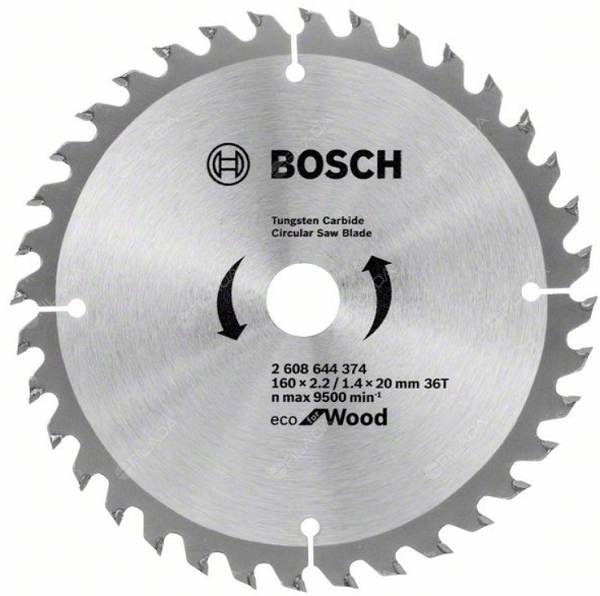 BOSCH pilový kotouč Eco for Wood 160x20 mm/36 zubů