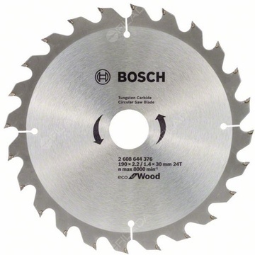 BOSCH pilový kotouč Eco for Wood 190x30mm/24z