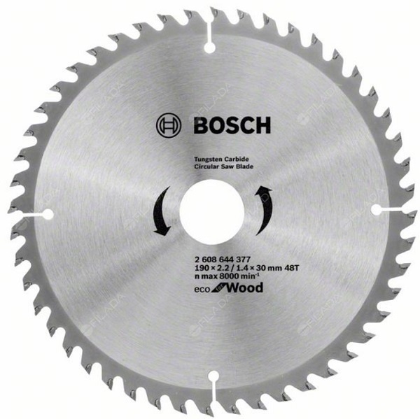 BOSCH pilový kotouč Eco for Wood 190x30mm/48z