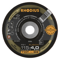  RHODIUS brusný kotouč FS1 FUSION 115x4,0x22 K40 TOPline na ocel a nerez 207826