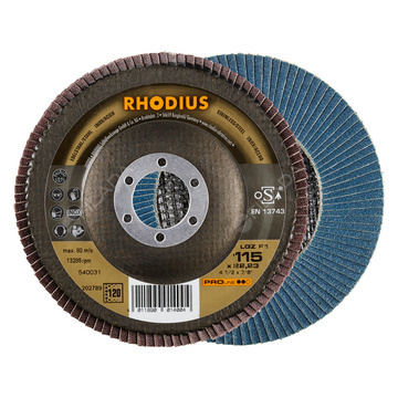 RHODIUS brusný kotouč LGZ F2 115x22 ALPHAline - RHODIUS brusný kotouč LGZ F2 115x22 ALPHAline 209310