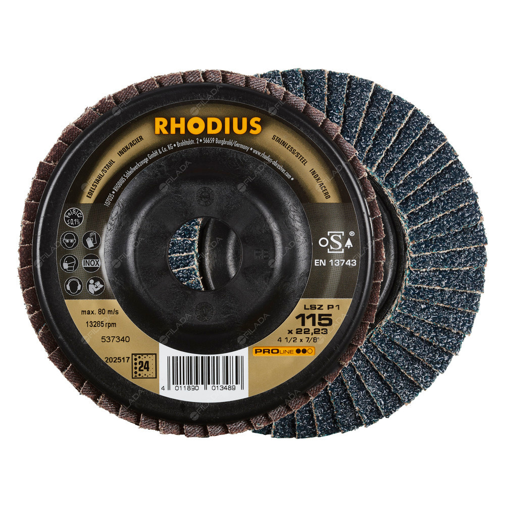 RHODIUS brusný kotouč LSZ P1 115x22 - 202517
