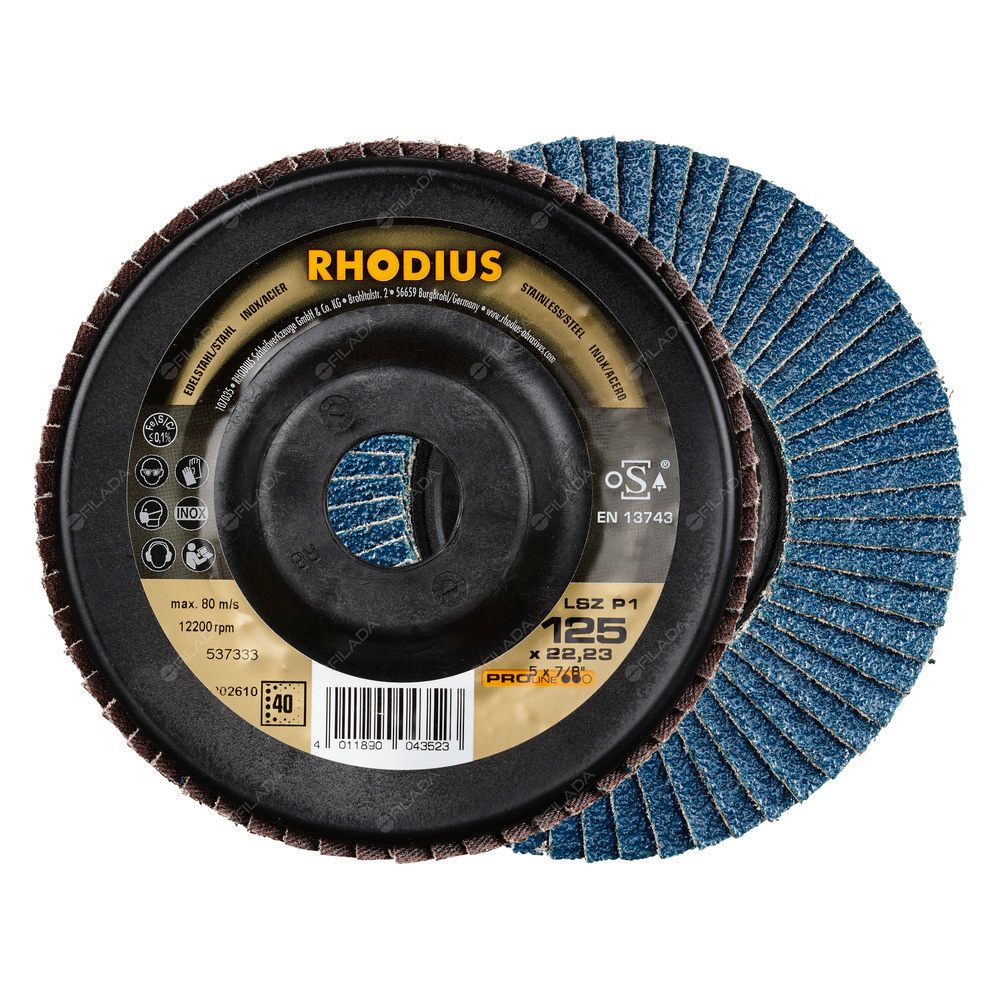 RHODIUS brusný kotouč LSZ P1 125x22 - 202610