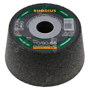 RHODIUS brusný hrnec SIC 110/90x55x22 303258