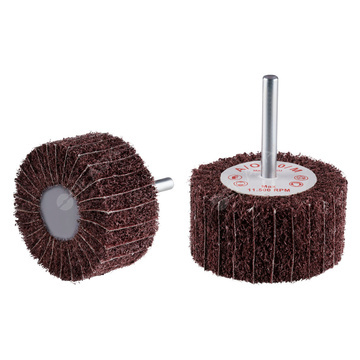 RHODIUS brusný vějíř VSK Ø 60mm rouno + plátno, stopka 6mm - 305322