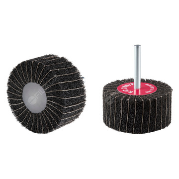 RHODIUS brusný vějíř VSK Ø 60mm rouno + plátno, stopka 6mm - 305324