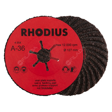 RHODIUS fíbrový disk SFA 125x22,23 PROline na ocel - RHODIUS fíbrový disk SFA 125x22,23 PROline na ocel SFA1 300463