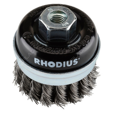 RHODIUS hrncový kartáč STBZ OCEL drát 0,50mm M14 - 353010