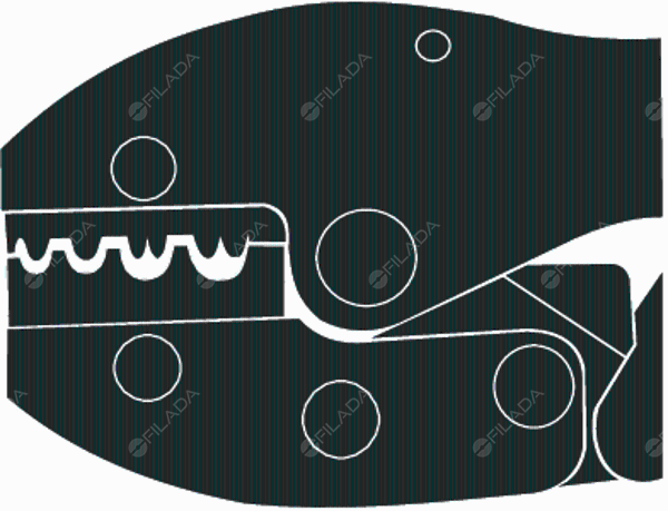 KNIPEX kleště krimpovací 2K pro izolované konektory - KNIPEX kleště krimpovací 2K pro izolované konektory 729722 10nis