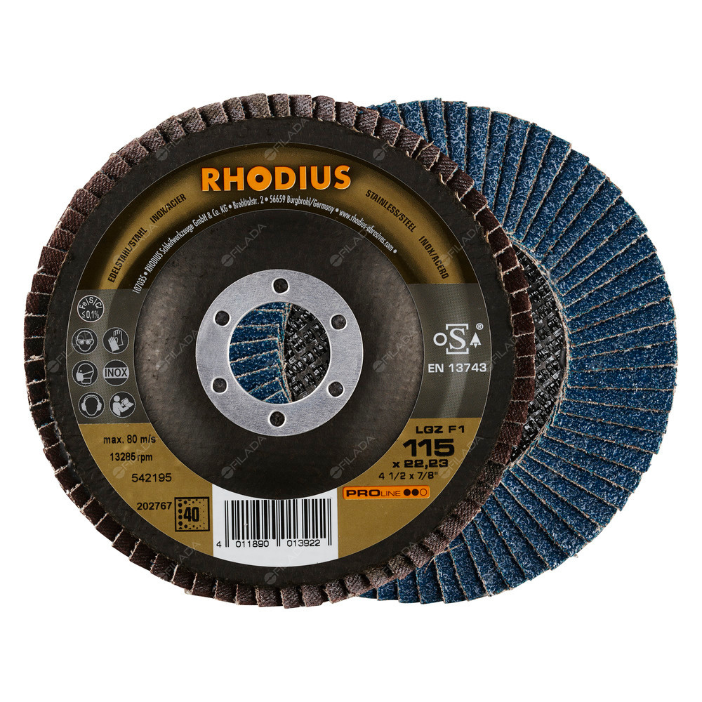 RHODIUS lamelový kotouč LGZ F1 115x22 PROline - 11540