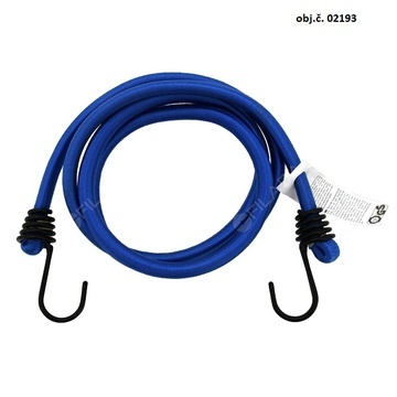 Upínač pružný/gumicuk DOUBLE HOOK TÜV/GS - Upínač pružný/gumicuk DOUBLE HOOK TÜV/GS 02193