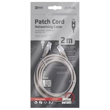 EMOS PATCH kabel UTP 5E - 2309010030