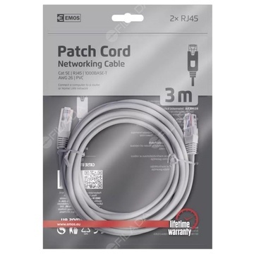 EMOS PATCH kabel UTP 5E - 2309010040