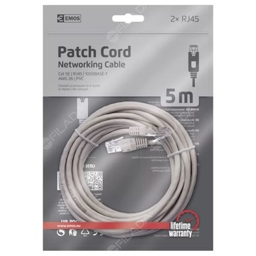 EMOS PATCH kabel UTP 5E - 2309010050