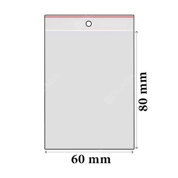 Sáček LDPE 40μm zip bal. 100ks - SR02